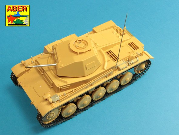ABR-24-T01-  Дополнения для  German Light Tank Pz.Kpfw. II, Ausf. F для Tasca 1/24