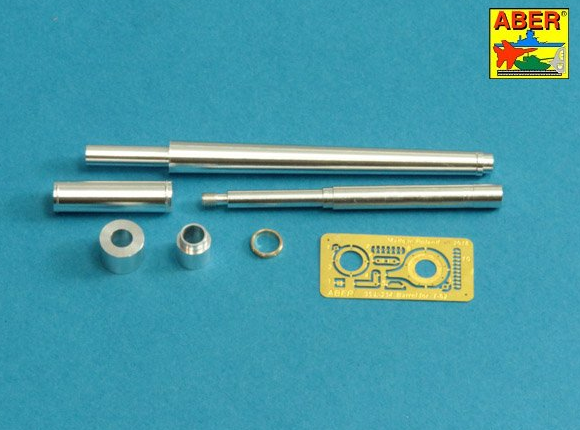 ABR-35-L-234 Точеный ствол Russian U-5TS (2A20) 115mm tank barrel for T-62 для Tamiya; Trumpeter