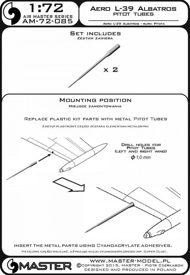 AM-72-085 ПВД для самолета Aero L-39 Альбатрос