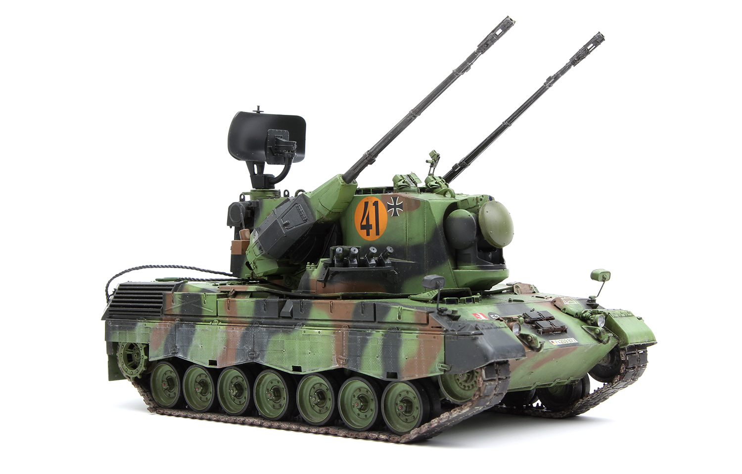 TS-030 GERMAN FLAKPANZER GEPARD A1/A2 1/35 Meng