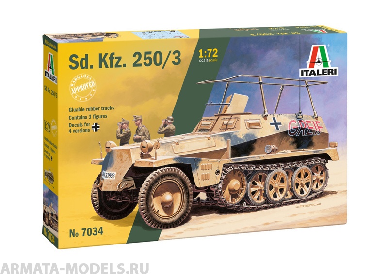 7034ИТ Бронетранспортер Sd.Kfz.250/3 Italeri