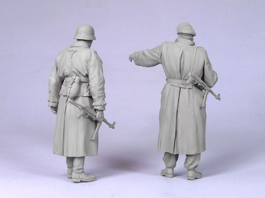 Т-35086 Немецкий танкист и офицер СС (зима 1941-43 гг) (2) Tank