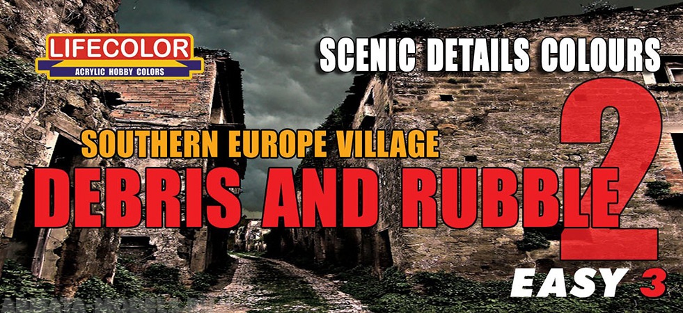 MS08 Набор DEBRIS AND RUBBLE 2 COLOUR SET