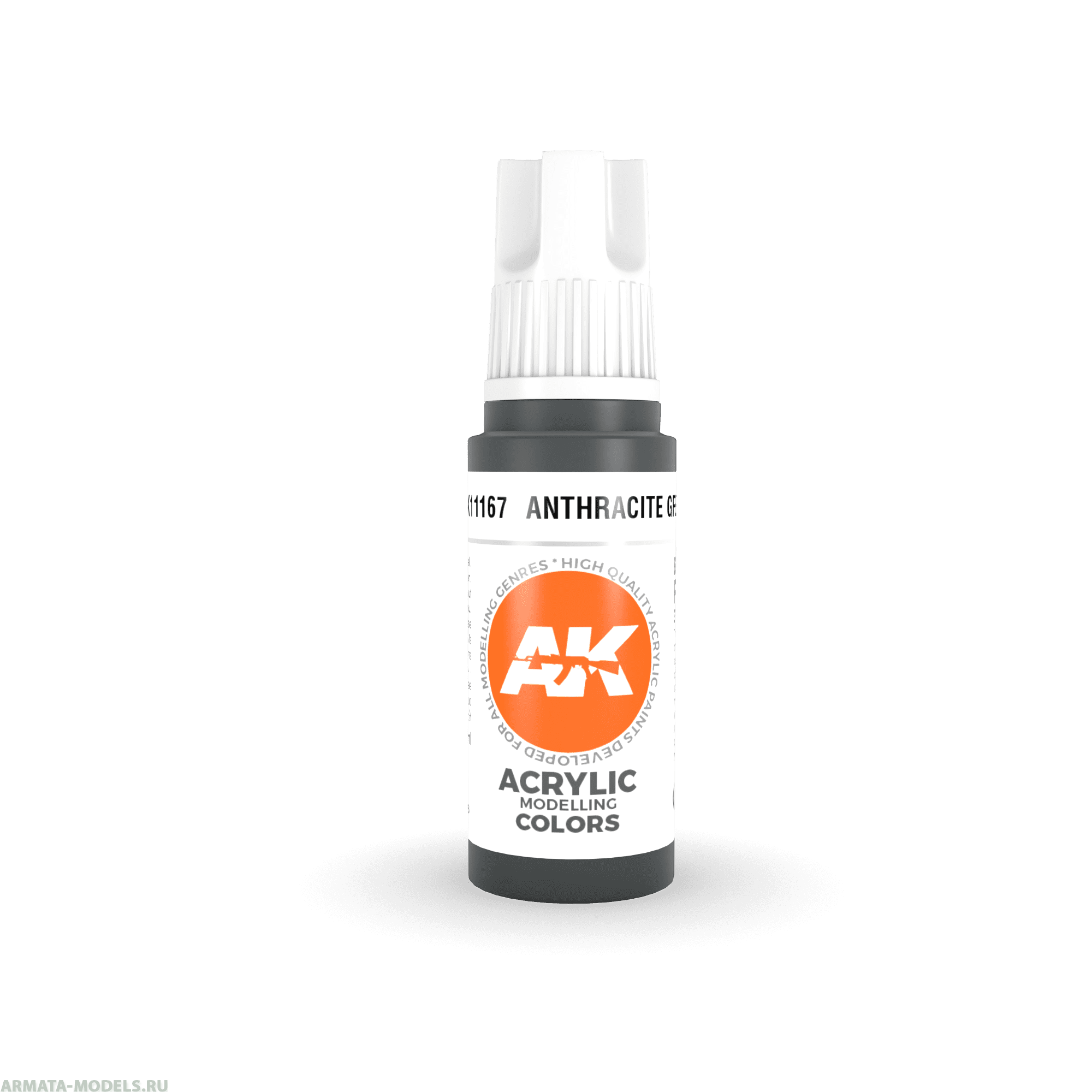 AK11167 Краска акриловая Anthracite Grey 17ml