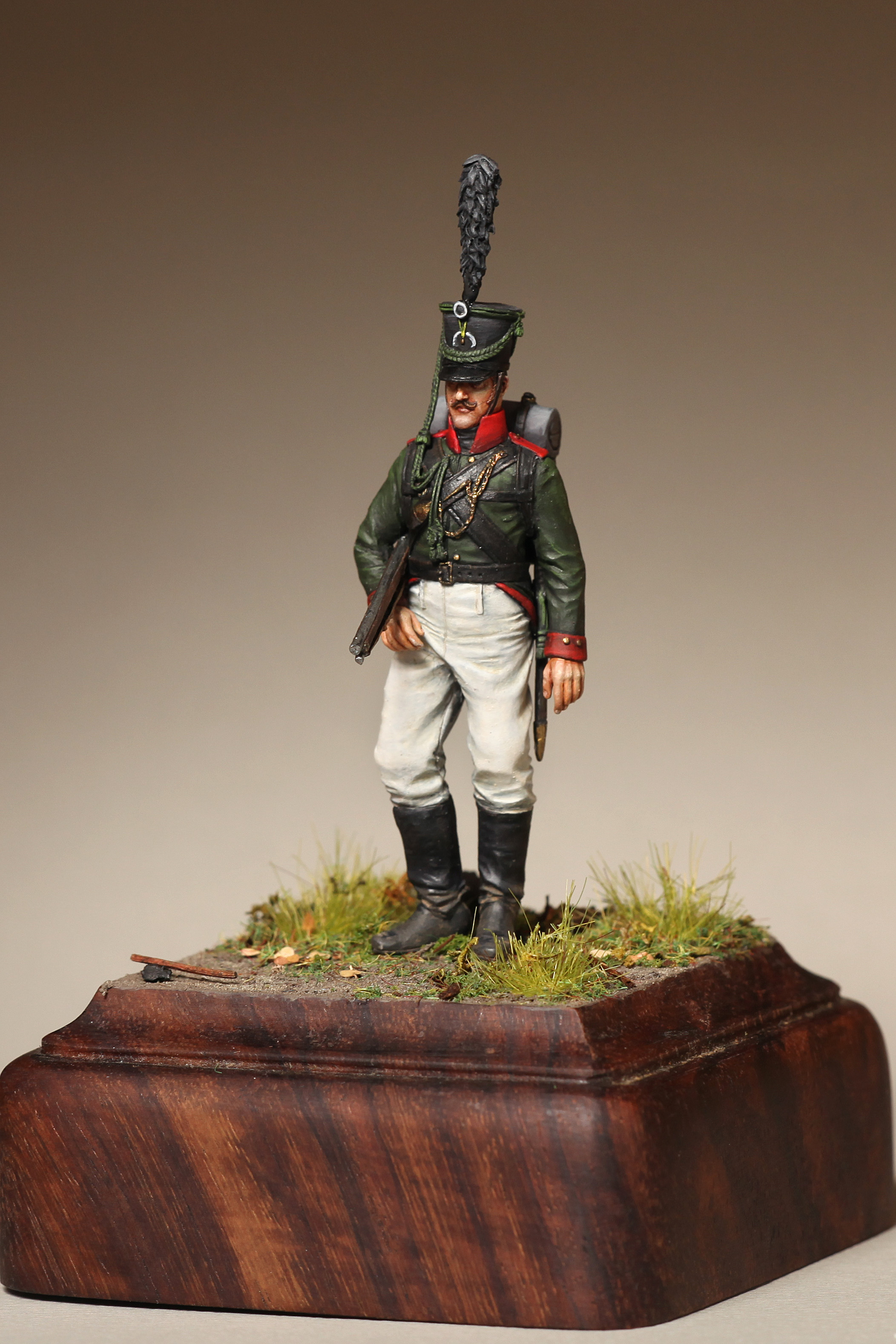 5408SOGA Private East Prussian Jaeger battalion 1808-1813 year. SOGA Miniatures