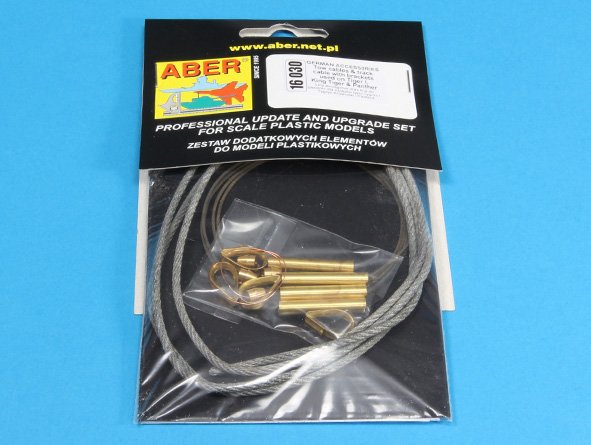 ABR-16-030  Дополнения для  Tow cables & track cable with brackets used on Tiger I, King Tiger & Panther для Various 1/16