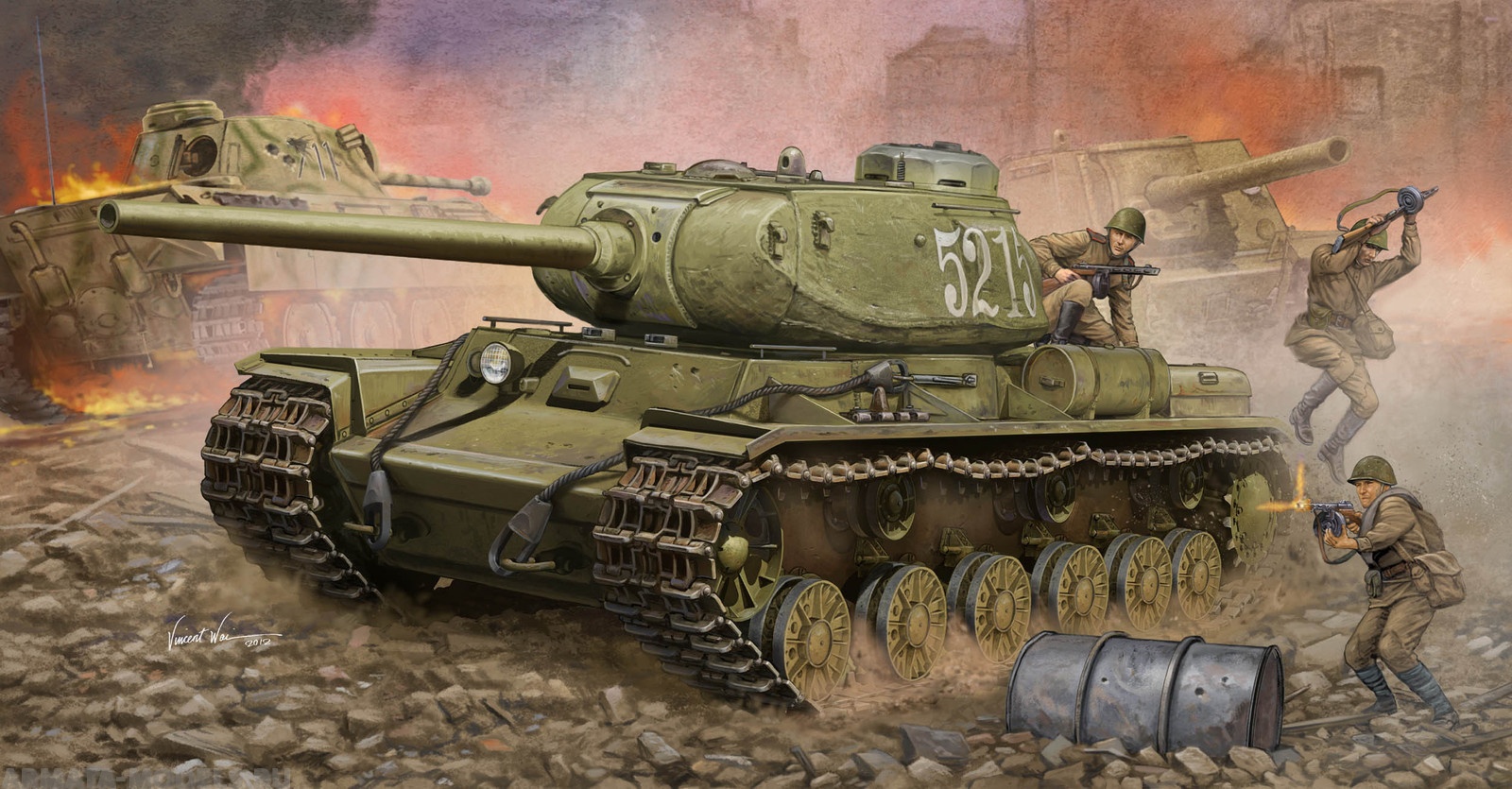 Кв-85 танк
