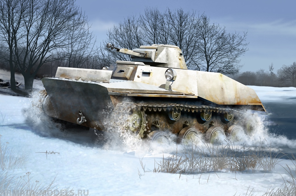 83825 Легкий танк Russian T-40 Light Tank Hobby Boss, 1/35 в Ростове-на-Дон...