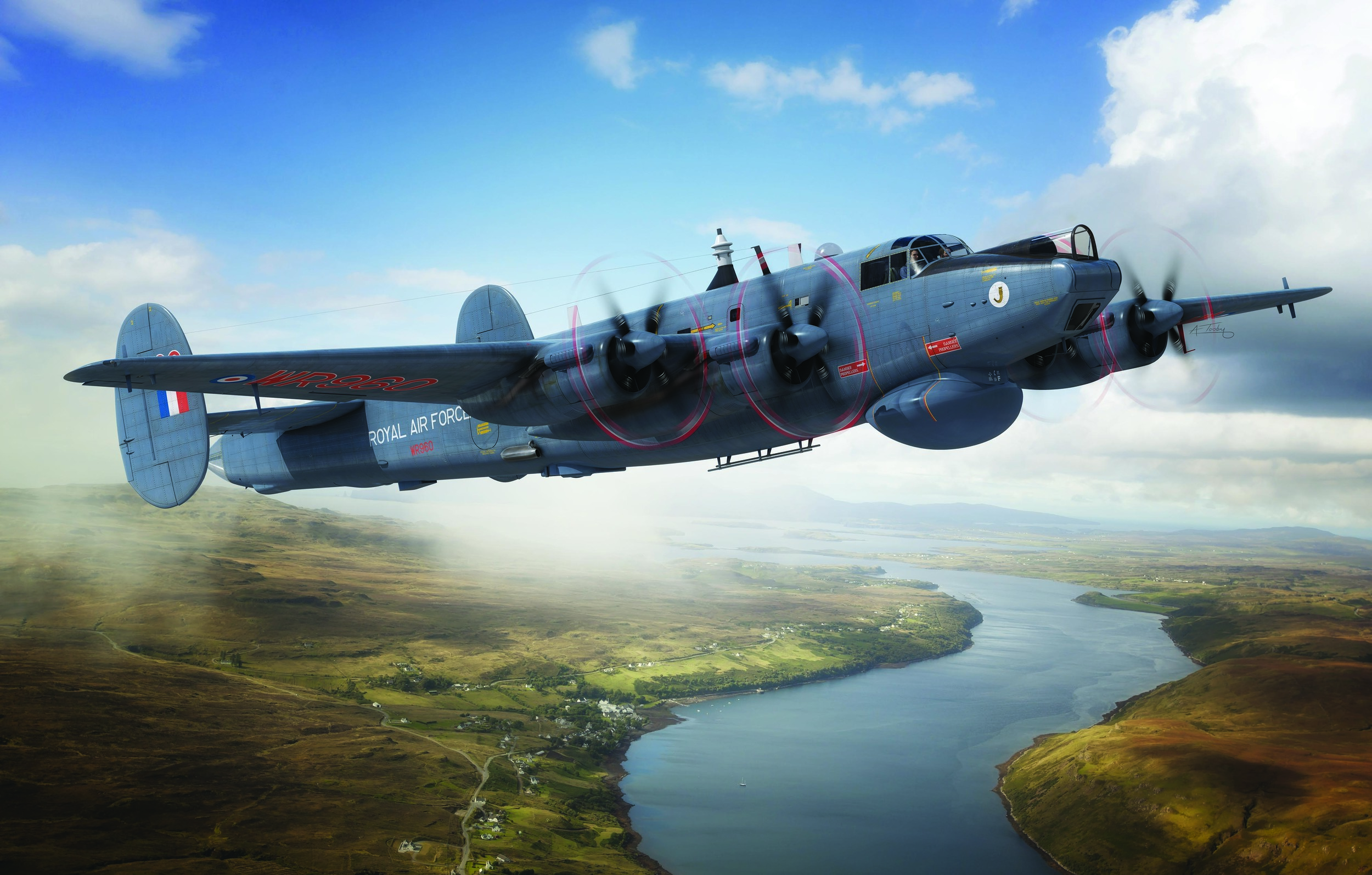 A11005 Сборная модель самолета Самолет -  Avro Shackleton AEW.2 1:72 Airfix