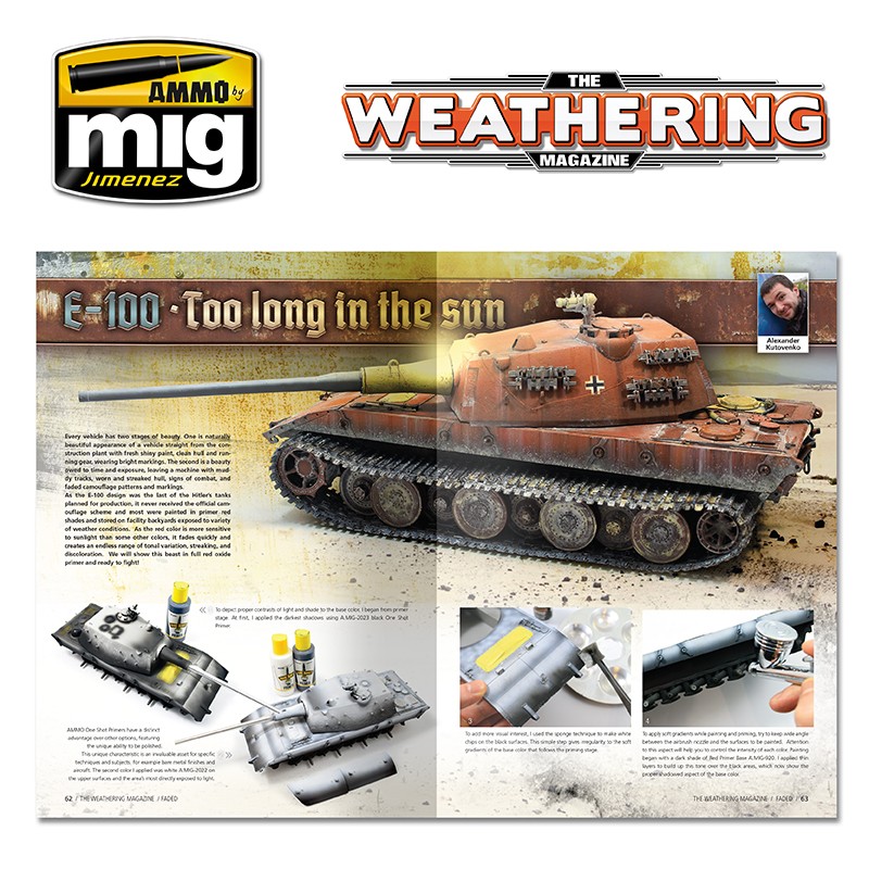 AMIG4770 Ammo Mig Журнал Weathering на русском языке выпуск №  21 Выгорание TWM Issue 21 (RUSSIAN)