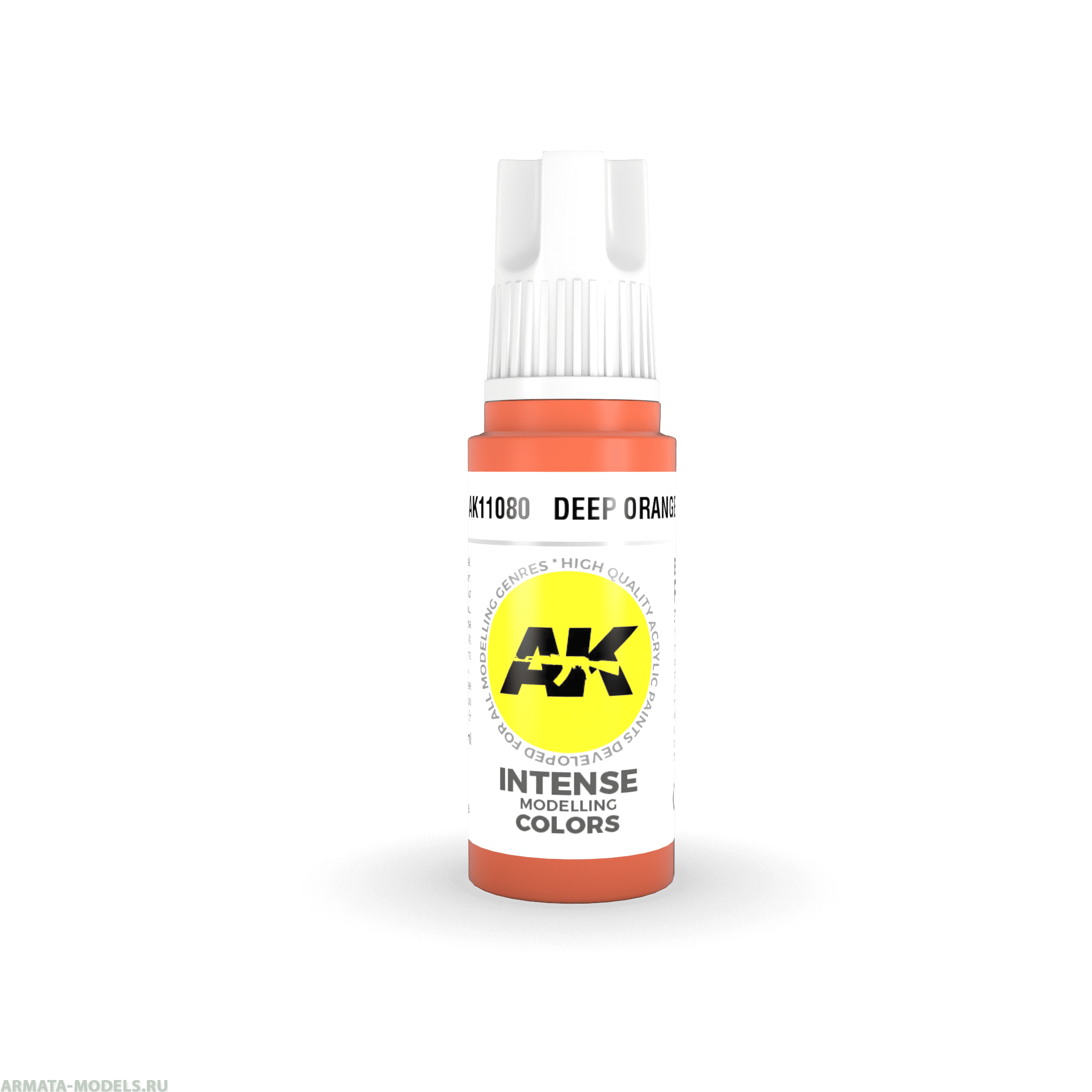 AK11080 Краска акриловая Deep Orange 17ml