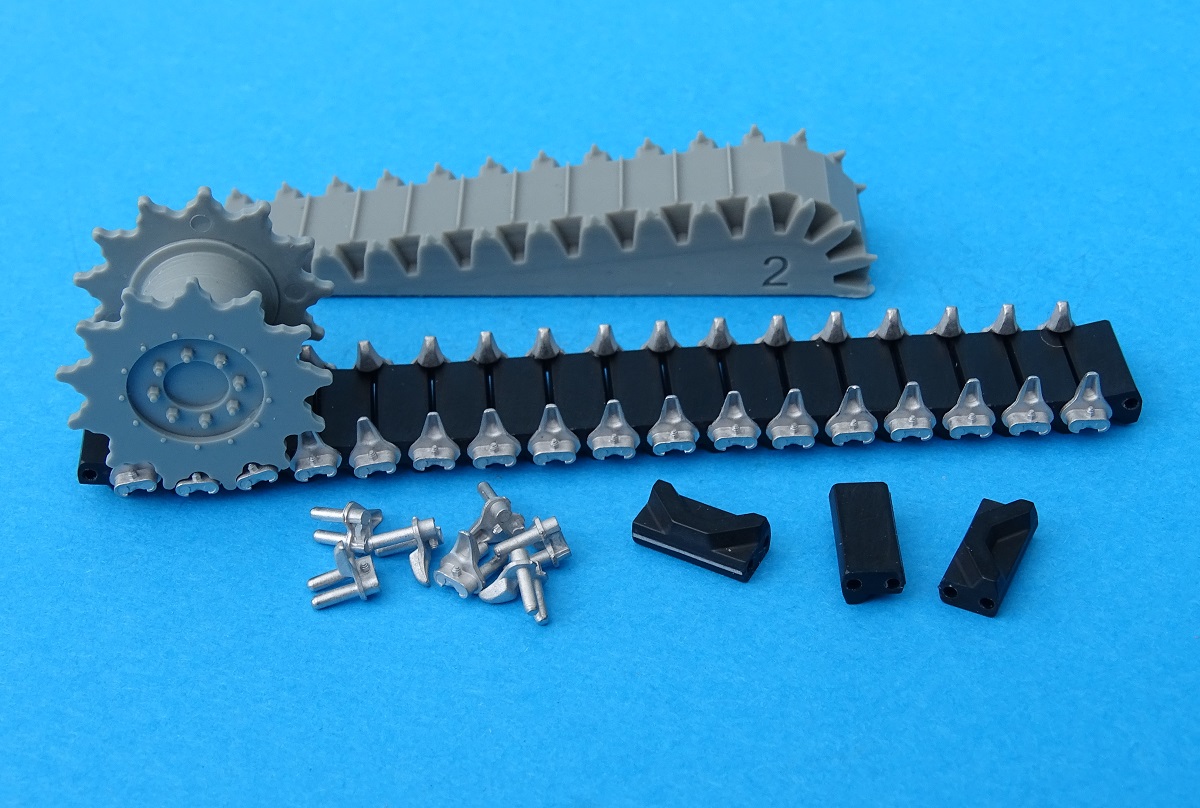 MTL-35122/311 Металлические траки для  М4А3 (76) ШЕРМАН, тип T48 с уширителями 