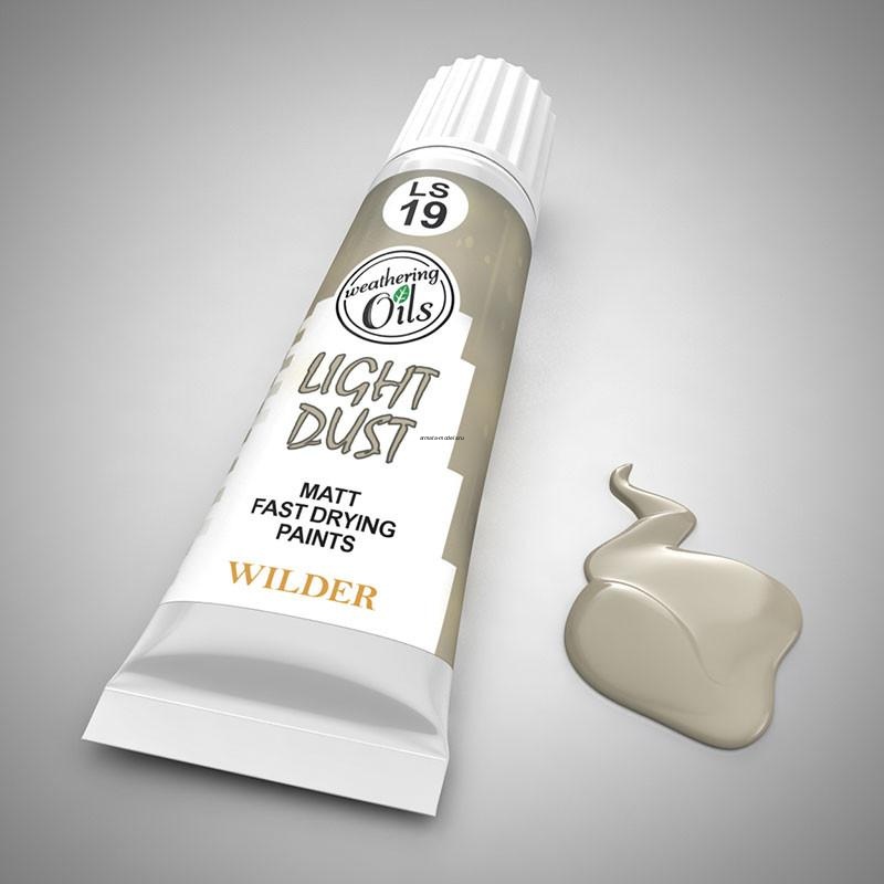 LS-19 Краски специальные быстросохнущие, на основе льняного масла. 20 мл цвет пыль светлая