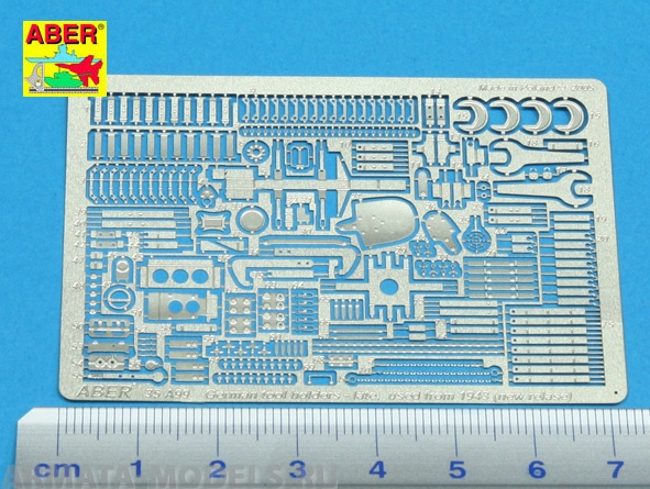 ABR-35-A99  Дополнения для  German tool holder-late used from 1943 (new release) для  1/35