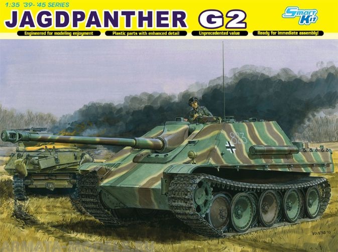 6609Д Немецкий истребитель танков Jagdpanther Ausf.G2 Dragon