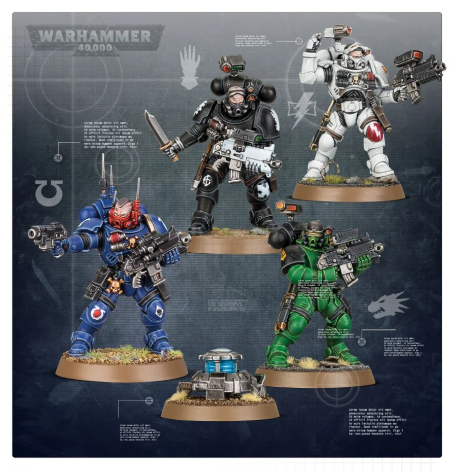 48-97GW Набор Космодесант: Примарисы Инфильтраторы (Primaris Infiltrators)