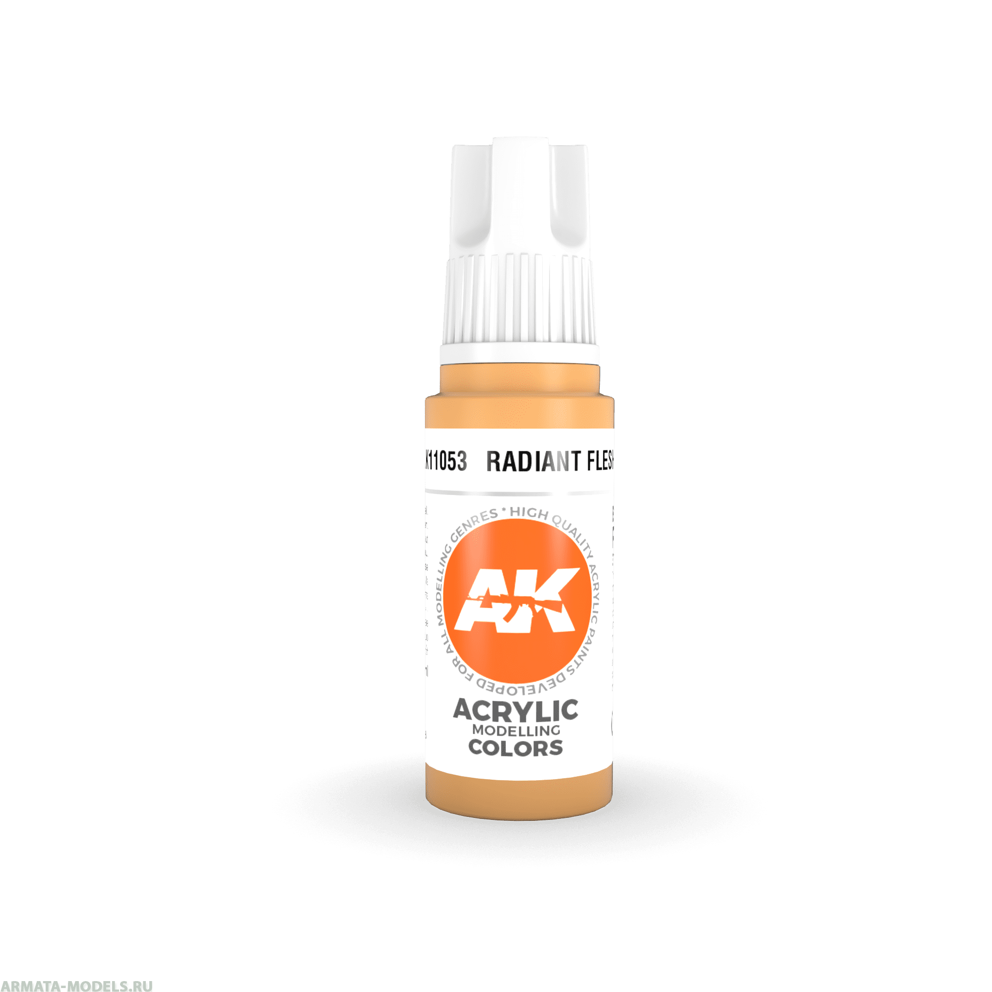 AK11053 Краска акриловая Radiant Flesh 17ml