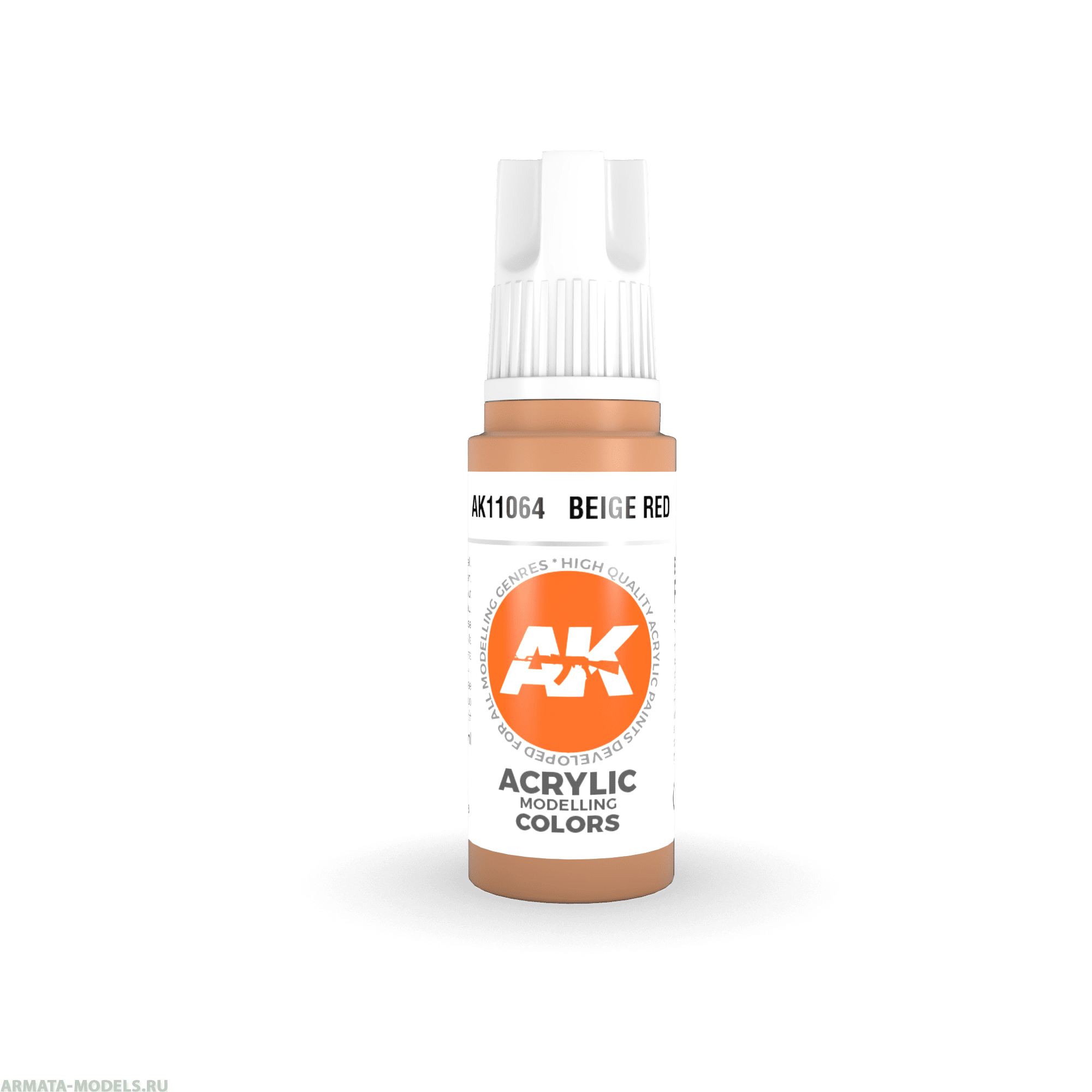 AK11064 Краска акриловая Beige Red 17ml