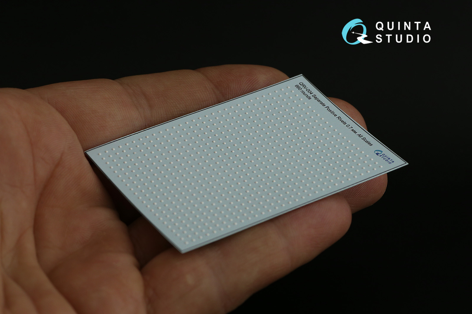 QRV-004 Отдельные внешние заклепки, 0.7мм, 660 шт