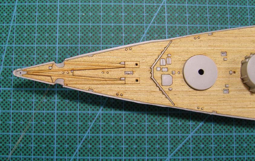 AW20008 Деревянная палуба для DKM Tirpitz 1944