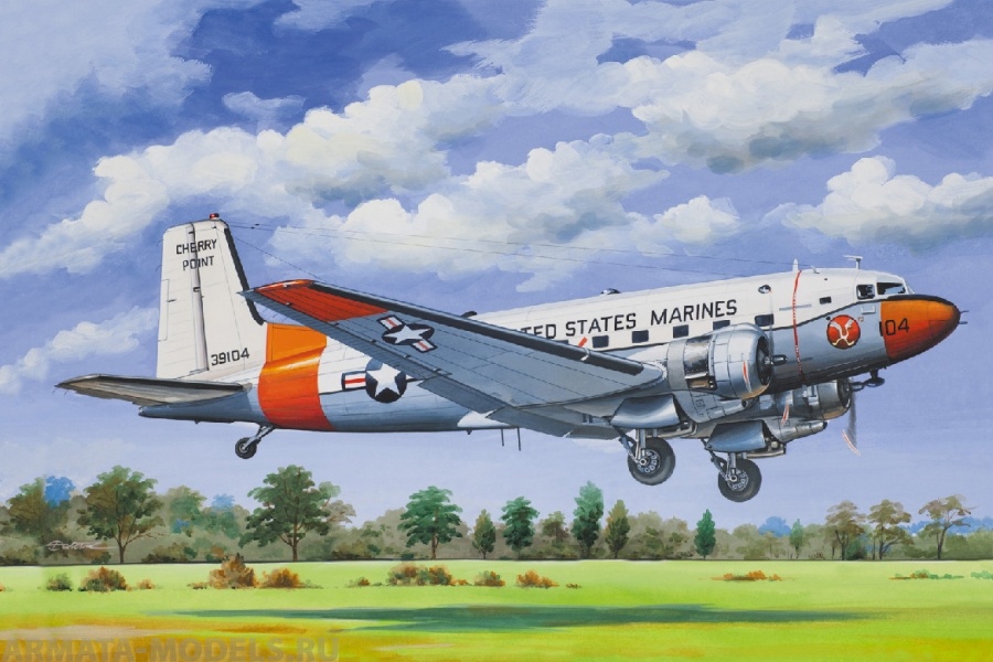 ЕЕ14478 Транспортный самолет Douglas R4D-8/C-117D