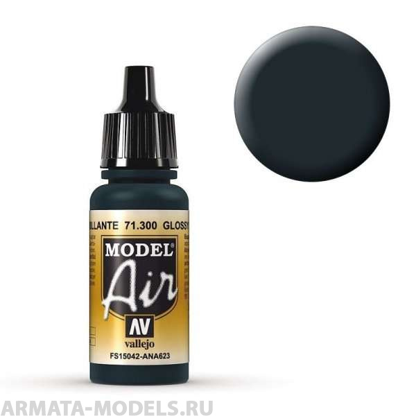 V-71300 Model Air  Глянцевый морской синий б.17мл
