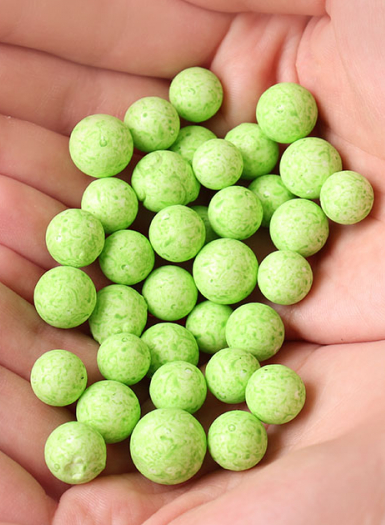 060-shpz-10 Зелёные шарики для макета. Набор 40шт.