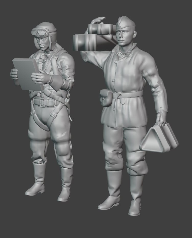 HE-72138 Миниатюра подготовка к вылету Hobby Expert