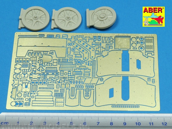 ABR-35-110  Дополнения для  PaK 97/38 German 7,5cm A/T gun (+ resin parts) для Dragon 1/35