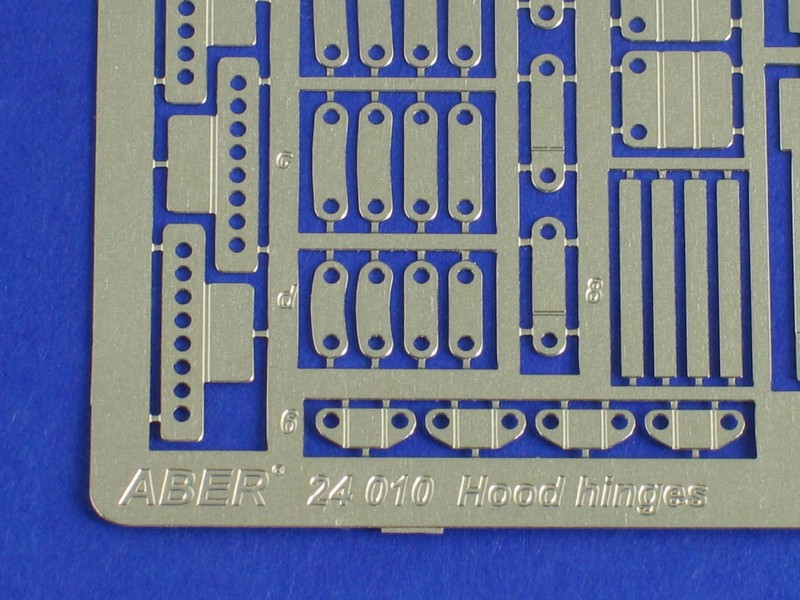 ABR-24-010  Дополнения для  Hood hinges for all cars для  1/24