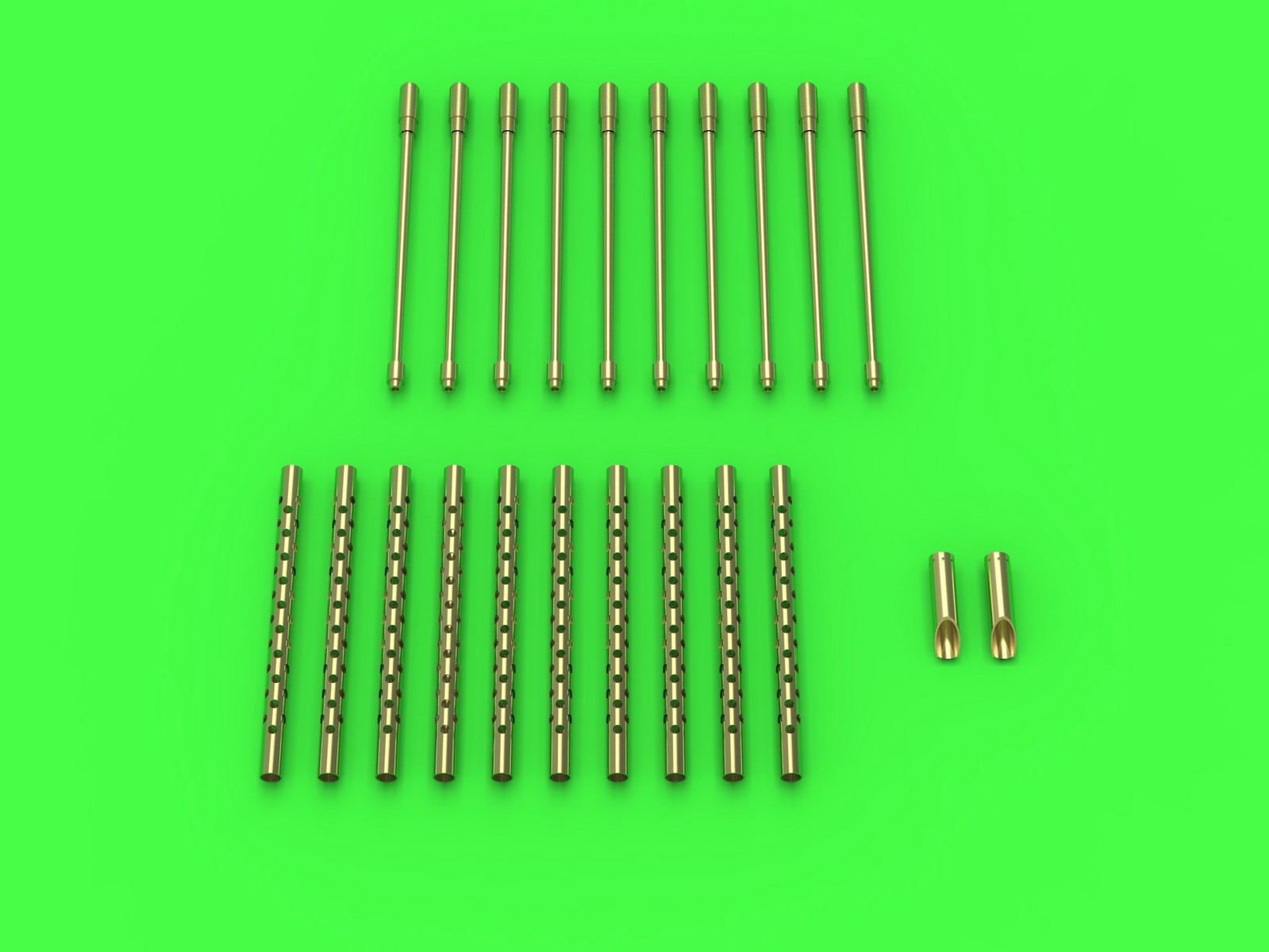 AM-32-119 B-24 Liberator - набор из 10 стволов для самолетов Browning M2 калибра .50 с (для Hobby Boss)