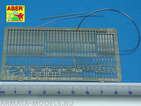 ABR-16-023  Дополнения для  German clamps and clasps – late type для  1/16