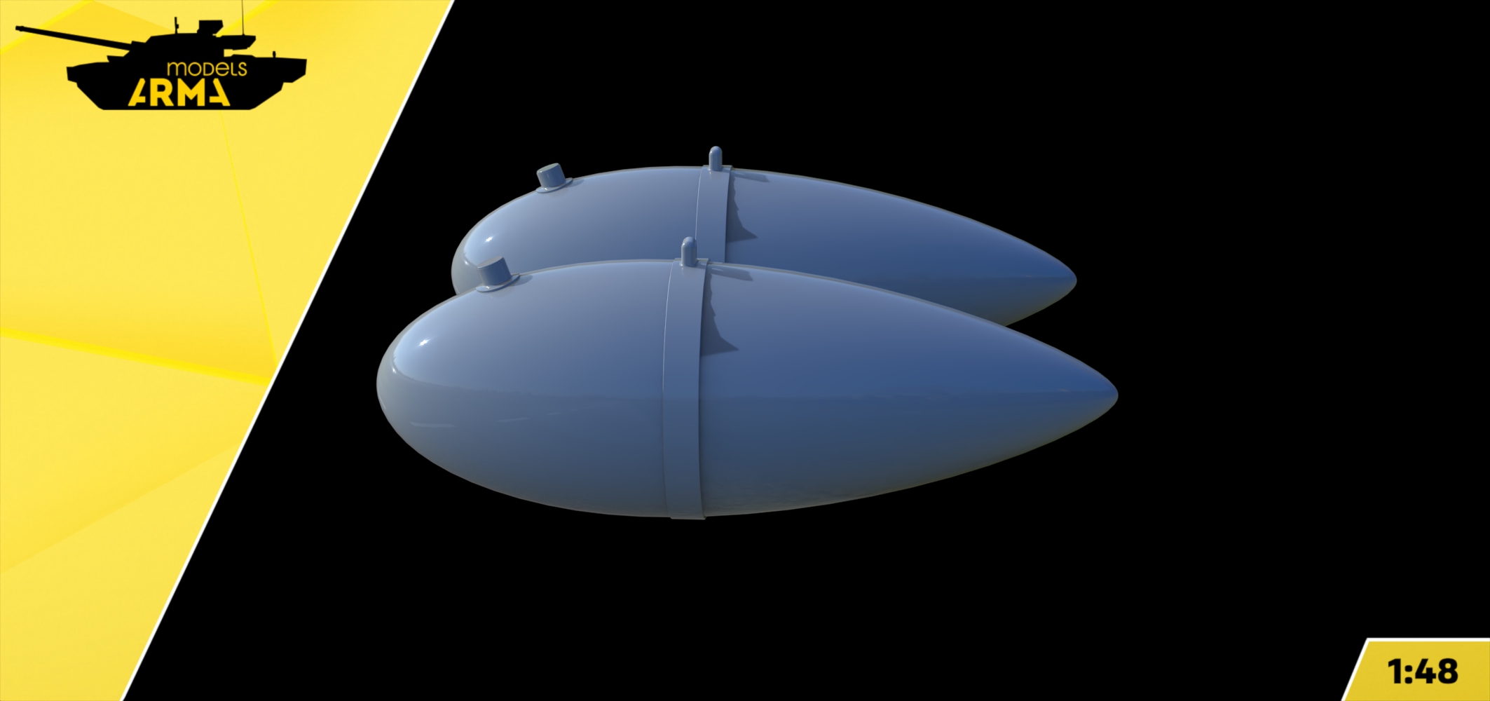 AM48317 Подвесные баки для Лагг-3 2 шт. Arma Models