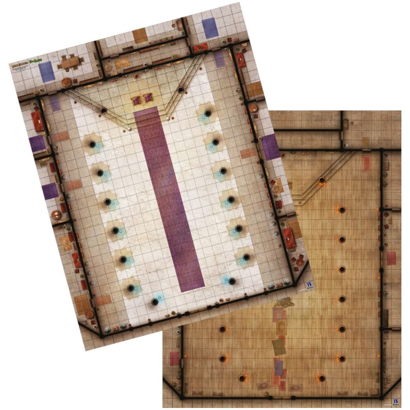 915874HW Pathfinder НРИ Вторая редакция : Kingmaker: Комплект игровых полей 'Поместье'