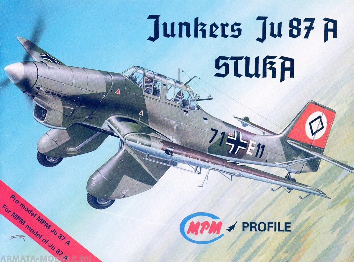 K001 Книга о Junkers Ju 87A Stuka (28 страниц)