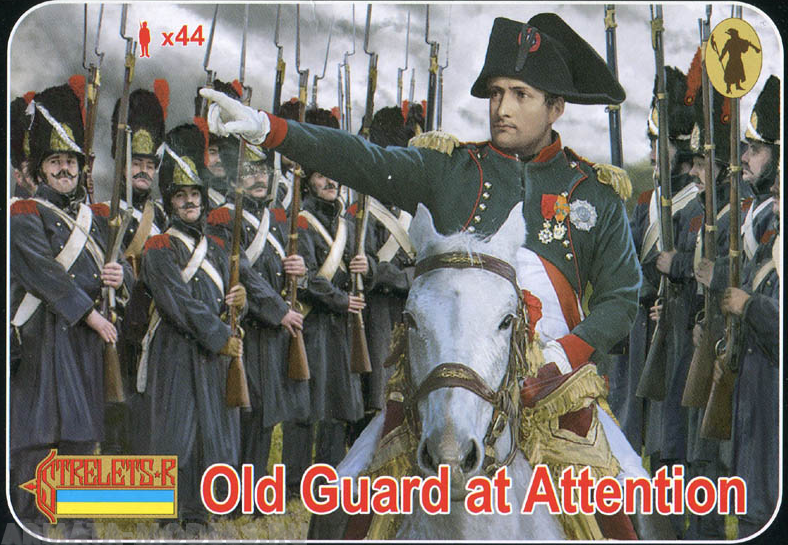 72171ST Фигуры Old Guard at Attention 1/72 Strelets, 1/72 Strelets