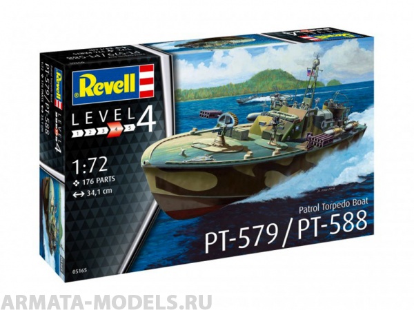 05165RE Патрульная Торпедная Лодка PT-588/PT-579 (late) Revell
