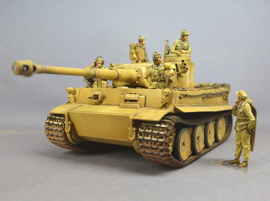 T35243 Немецкий танкист тяжелого танка Тигр I (Африканский корпус 1941 г) Tank