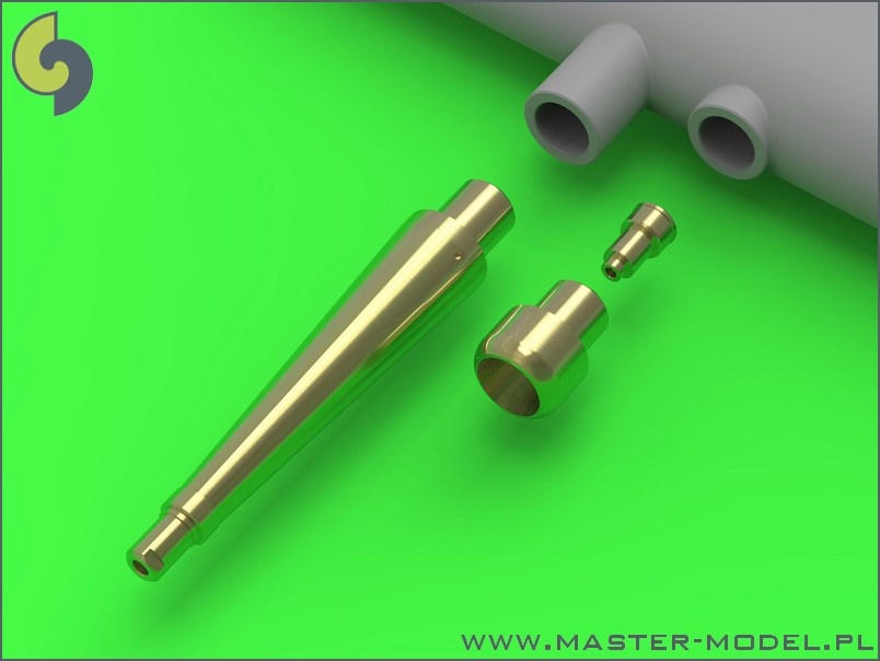 AM-32-081 Spitfire Mk.IXe / XVIe, ранняя версия (конические обтекатели) - Hispano 20 мм и Browning .50cal в обтекателях (подходит для Tamiya)