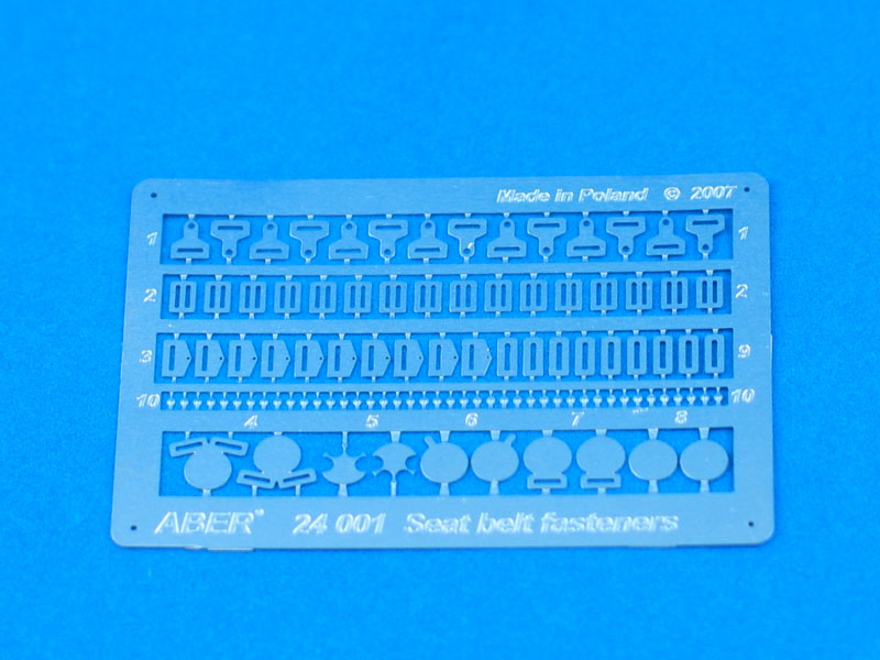 ABR-24-001  Дополнения для  Seat belt fasteners для  1/24