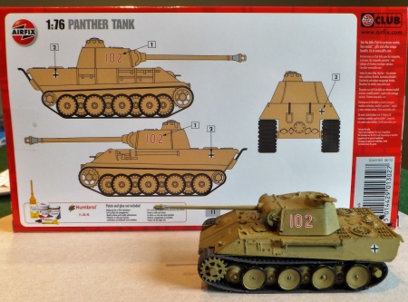 A01302V Сборная модель Танка Panther Airfix