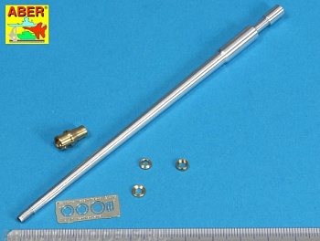 ABR-35-L-56n  Дополнения для  German 7,5cmKwK42L/70 gun barrel with muzzle brake for Panther Ausf. G Late production для Dragon 1/35