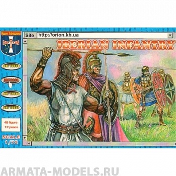 ORI72035 Фигуры Iberian Infantry 1/72