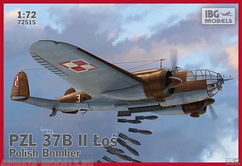 IBG72515 Самолёт PZL.37B II Los - Polish Medium Bomber