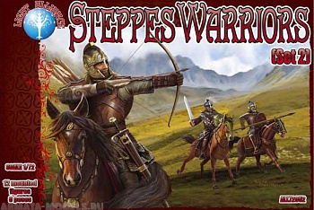 ALL72052 Фигуры Steppes Warriors. Set 2
