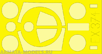 EX374ED  Окрасочная маска Seahawk Mk.100/101 for Trumpeter 1/48