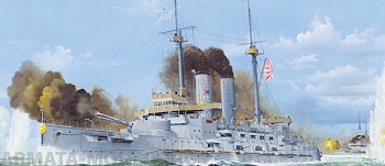 62004MER Japanese Battleship Mikasa 1905
