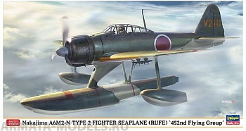 07430 Самолет Nakajima A6M2-N TYPE 2 FIGHTER SEAPLANE (RUFE) 452nd Flying Group
