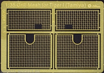 LW35007 grill mesh Tiger I Tamiya