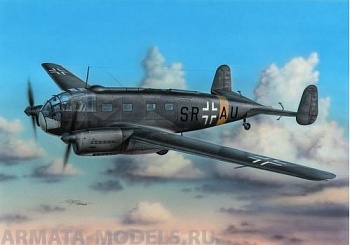 SH 48170 Самолет Siebel Si 204D  German Transport and Trainer Plane